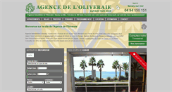 Desktop Screenshot of immobilier-oliveraie.com